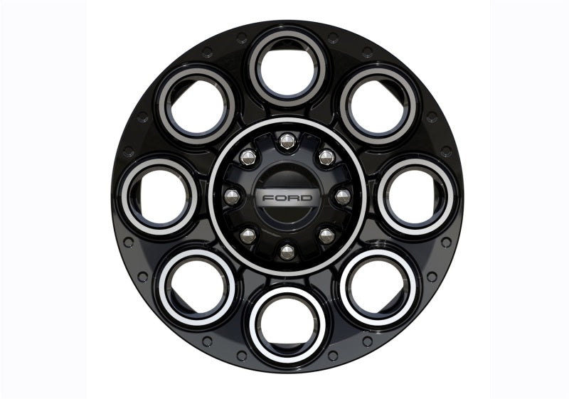 Ford Racing for 2005-2022 Super Duty 20in Black with Machined Face Wheel Kit
