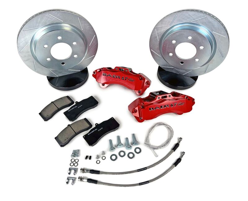 Baer Brakes 10-26 Ford F-150 2/4WD Trucks 13.5in 6T Front SZ Brake Kit - Red
