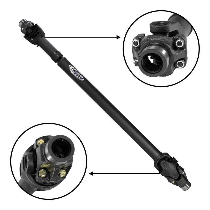 Yukon Gear & Axle YDS033 Performance Front Driveshaft for 2018 Jeep JL Sahara 4 Door Auto Selec-Trac