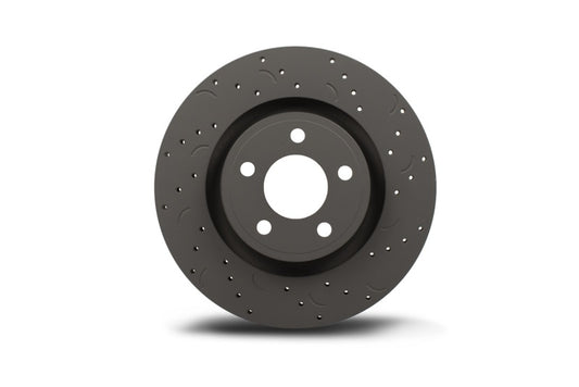 Hawk Performance HKC5045.490Z Talon Cross-Drilled and Slotted Rotor and Performance Ceramic Brake Pad Kit