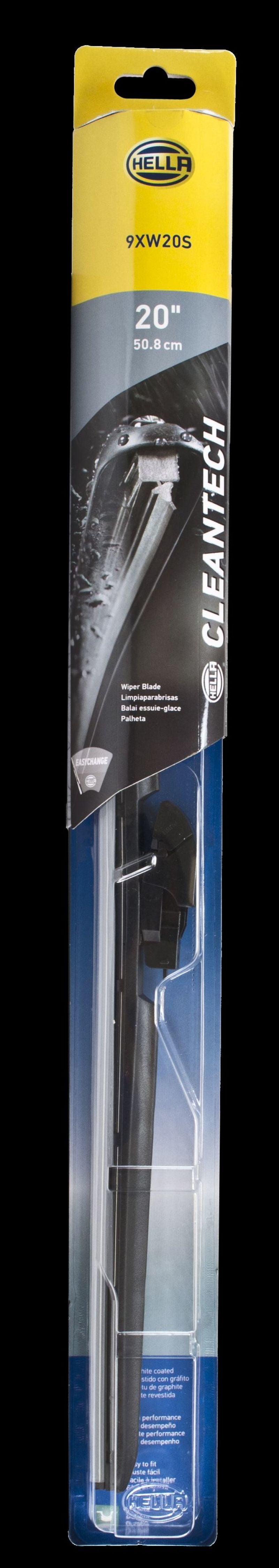 HELLA 358054201 Clean Tech Wiper Blade 20in Single