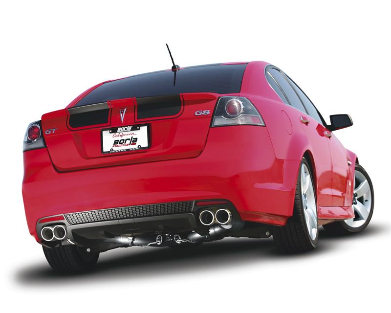 Borla 140287 08-09 Pontiac G8/GT 6.0L 8cyl SS Catback Exhaust w/ X Pipe - #140287