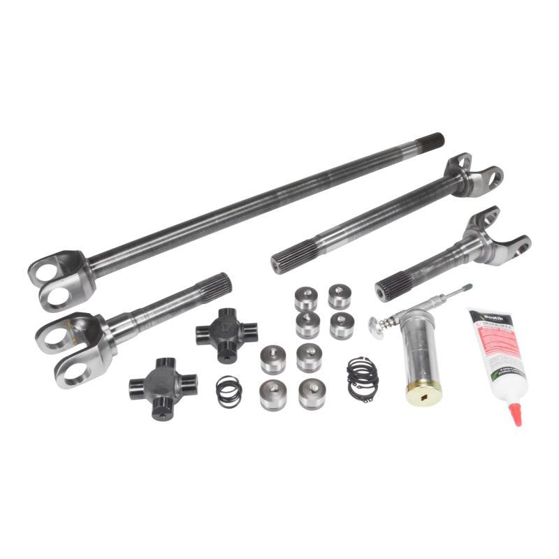 Yukon Gear & Axle ZA W24118 USA Standard 4340CM Axle Kit For 79-87 GM Truck & Blazer / GM 8.5in / 28Spline with Spicer Joints