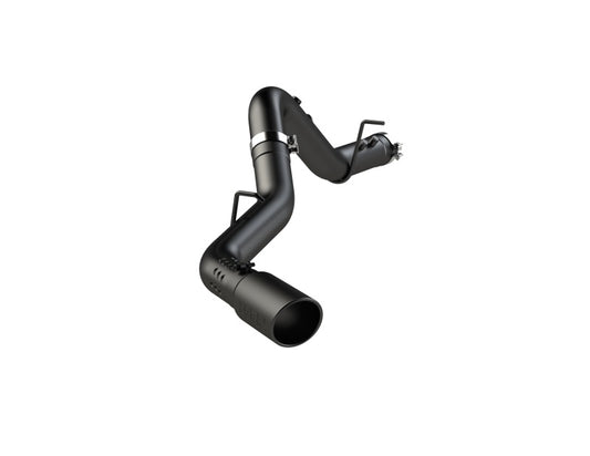 MBRP S6059BLK 2020+ GMC/Chevy 2500/3500 6.6L Duramax 4in Mand Bent Tubing Pro-Ser Cat Back Single Side - Blk - #S6059BLK