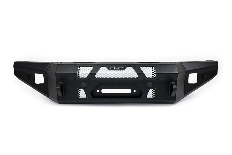 DV8 Offroad 2021+ Ford Bronco Front Bumper Winch Capable w/ Optional Bull Bar/Aux Light Opening - #FBBR-01