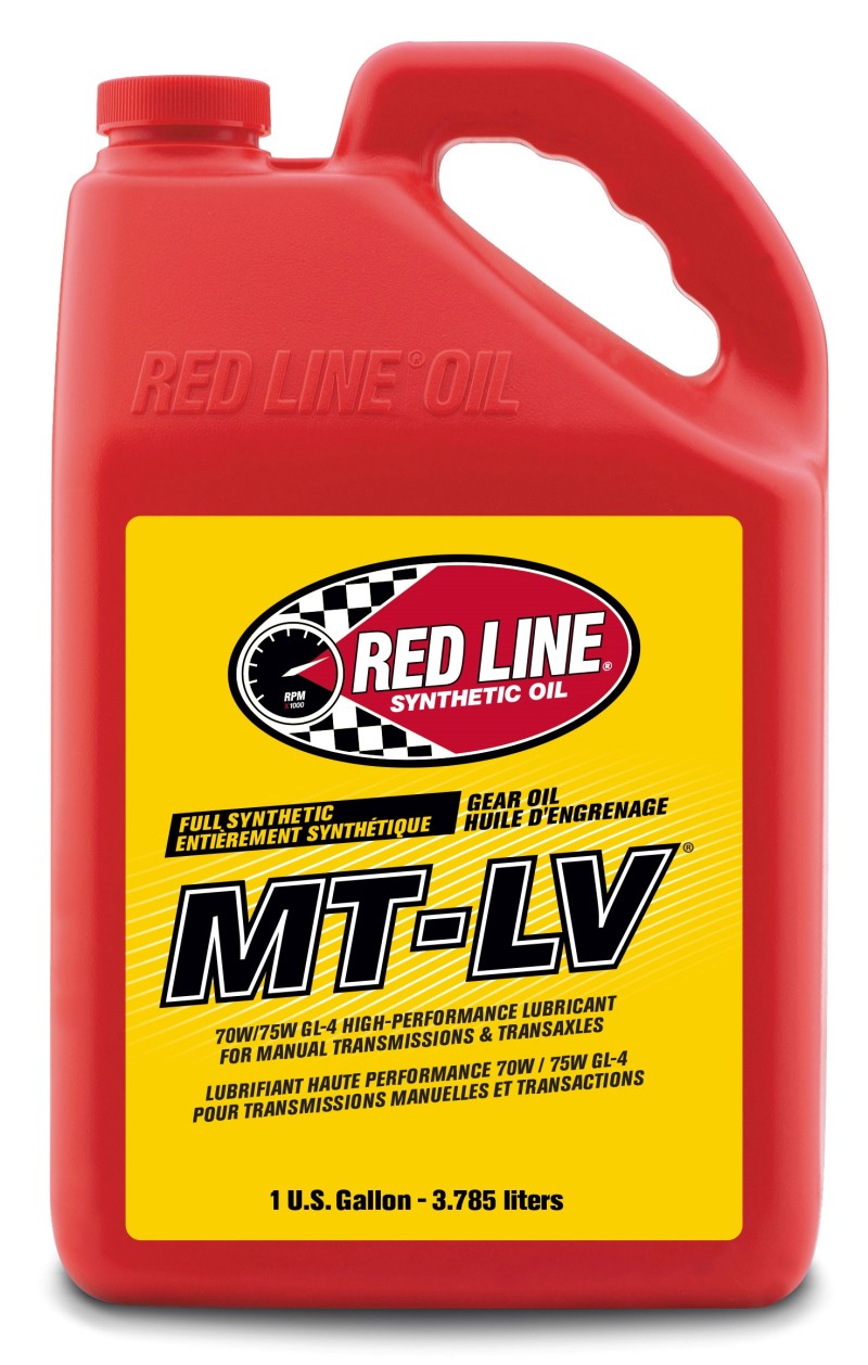 Red Line 50605 MTLV 70W75 GL-4 Gear Oil - Gallon (4 Pack)
