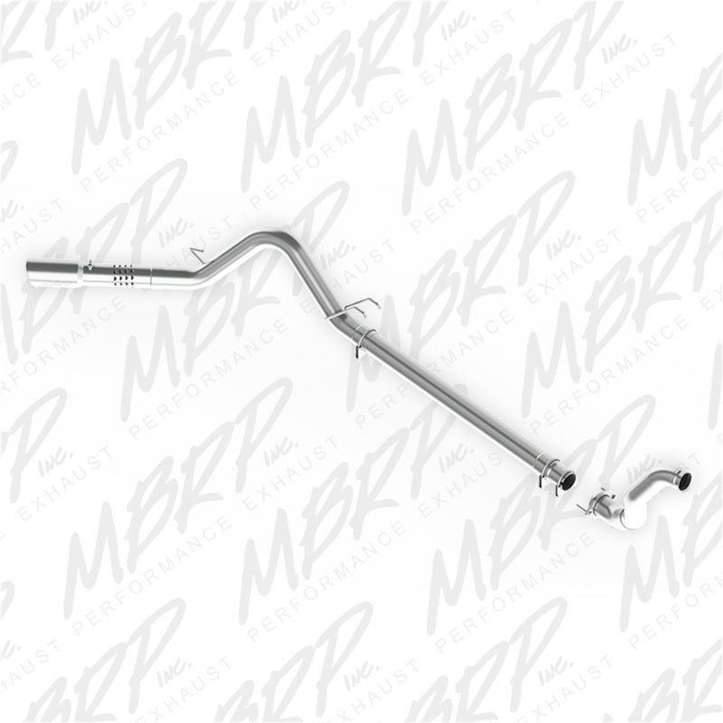 MBRP 08-10 Ford 6.4L F250/350/450 4 inch Filter Back Alum and Down Pipe