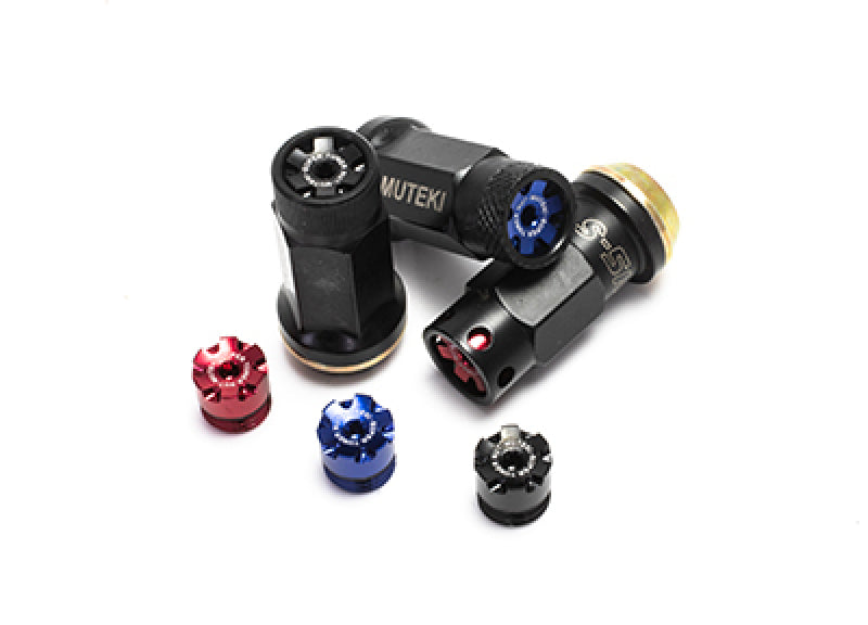 Wheel Mate 32956R Muteki Closed End Lug Nuts Red M12x1.50 - Set of 24