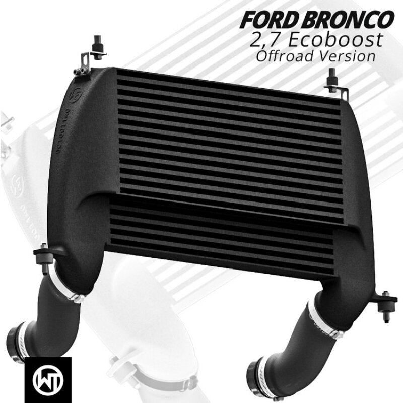 Wagner Tuning 200001200 High-Mount Performance Intercooler Kit for 2021-2026 Ford Bronco 2.7L