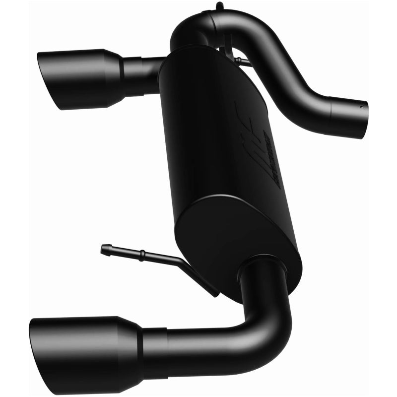 MagnaFlow 19555 2021 Ford Bronco 2.3L I-4 Axle-Back Exhaust w/ Dual Split Rear Style Exit- Black Tips - #19555
