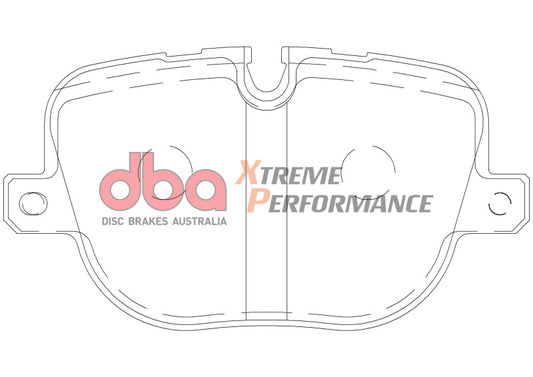 DBA 10-12 Land Rover Range Rover Supercharged Rear XP Performance Brake Pads