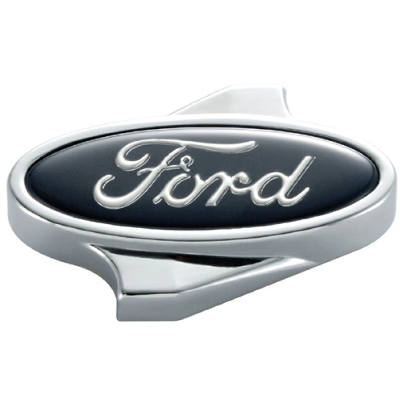 Ford Racing Air Cleaner Nut with Ford Logo - Chrome