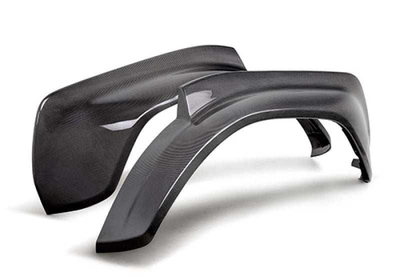 Ford Racing for 2022-2024 Bronco Raptor Carbon Fiber Rear Fender Flare Set - Gloss