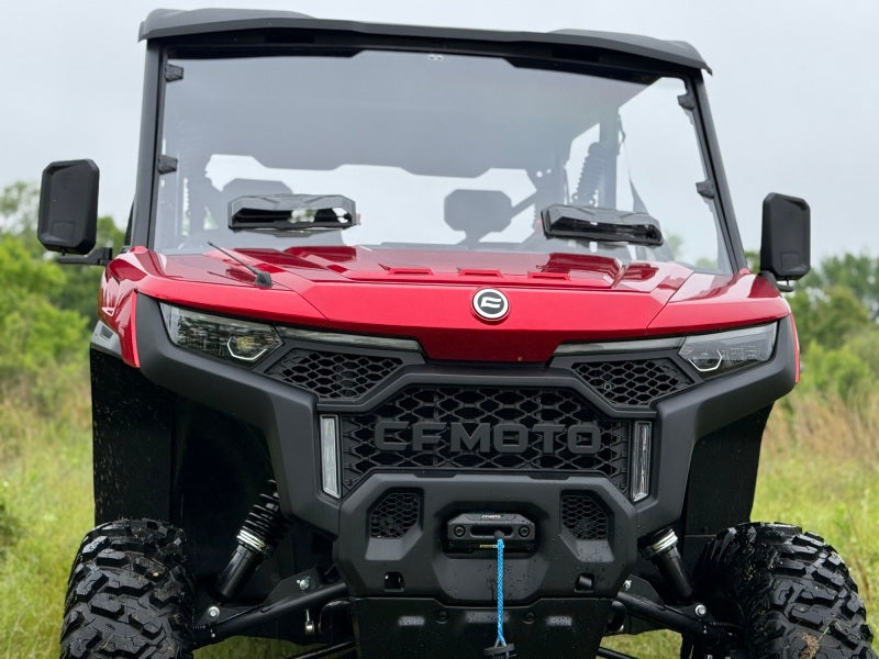 Seizmik 25+ CFMOTO U10/10 XL Pro Toolless Windshield - Hardcoated 50-553331KIT