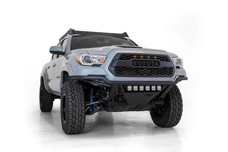 Addictive Desert Designs for 16-20 Toyota Tacoma PRO Bolt-On Front Bumper - Hammer Black