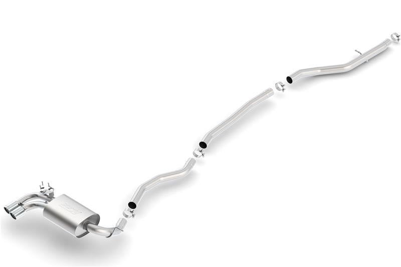 Borla 140509 12-15 BMW 328i Sedan 2.0L AT/MT RWD Dual Left Rear Exit Catback Exhaust - #140509