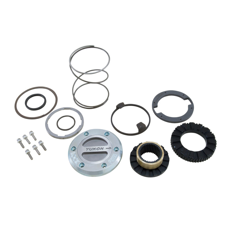 Yukon Gear & Axle YHC71008 Hardcore Locking Hub Set for 94-99 Dodge Dana 60 with Spin Free Kit 1 Side Only