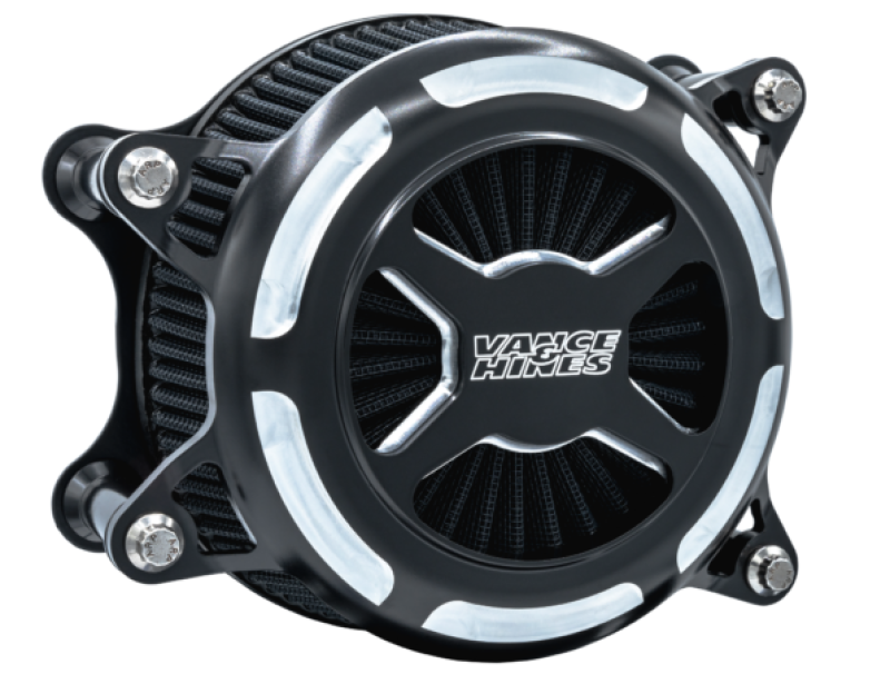 Vance & Hines 42345 VO2 X Black Contrast for 2017-2025 Harley-Davidson Touring/Softail