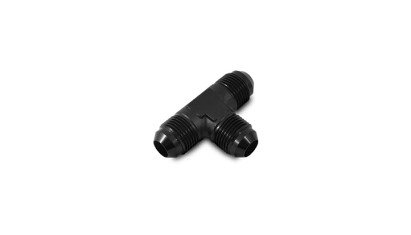 Vibrant -3AN Flare Tee Adapter Fitting - Aluminum