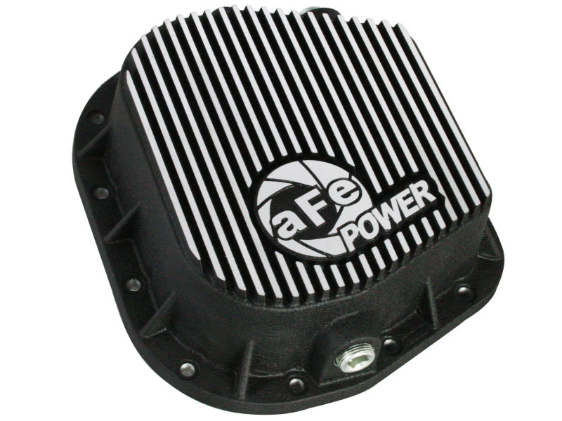 aFe Power Rear Differential Cover (Machined) 12 Bolt 9.75in 11-13 Ford F-150 EcoBoost V6 3.5L (TT) - #46-70152