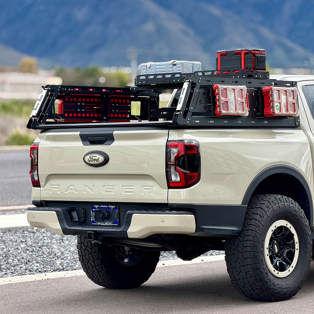 Rock Slide Engineering for 19-26 Ford Ranger Overland Deluxe Rack (3 Boxes)