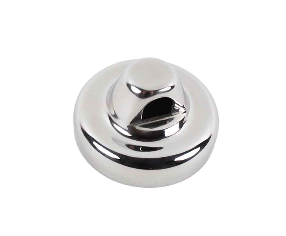 Kentrol 30007 Antenna Cover for 2007-2018 Jeep Wrangler JK - Polished Silver