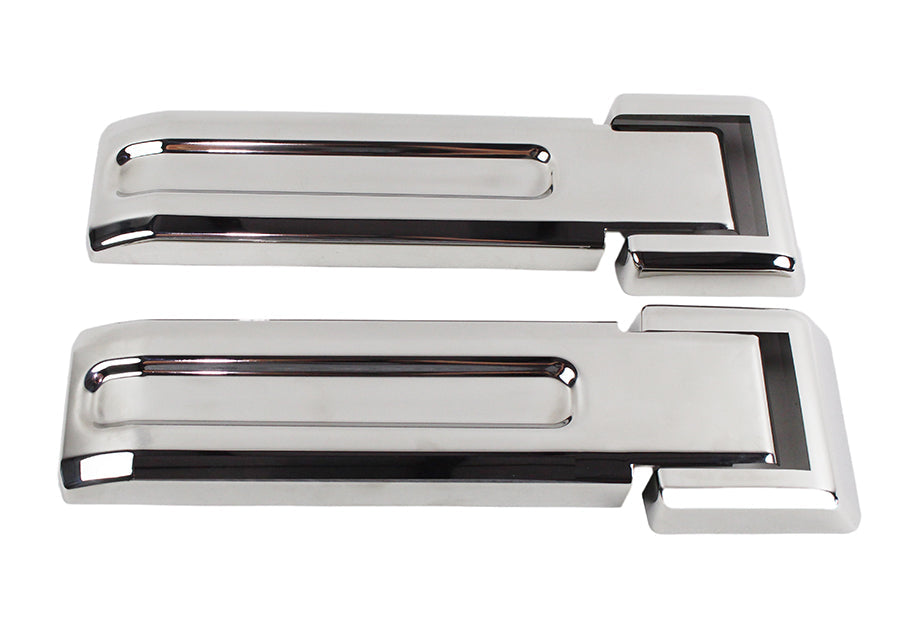 Kentrol 30017 Tailgate Hinge Overlays 4 Piece for 2007-2018 Jeep Wrangler JK - Polished Silver