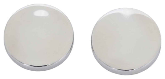 Kentrol 30022 Liftgate Button Covers Pair for 2007-2018 Jeep Wrangler JK - Polished Silver
