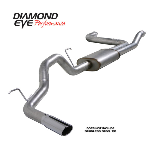 Diamond Eye K3520A 3-1/2in Cat-Back Exhaust Kit - 2007-2010 Nissan Titan | Aluminized