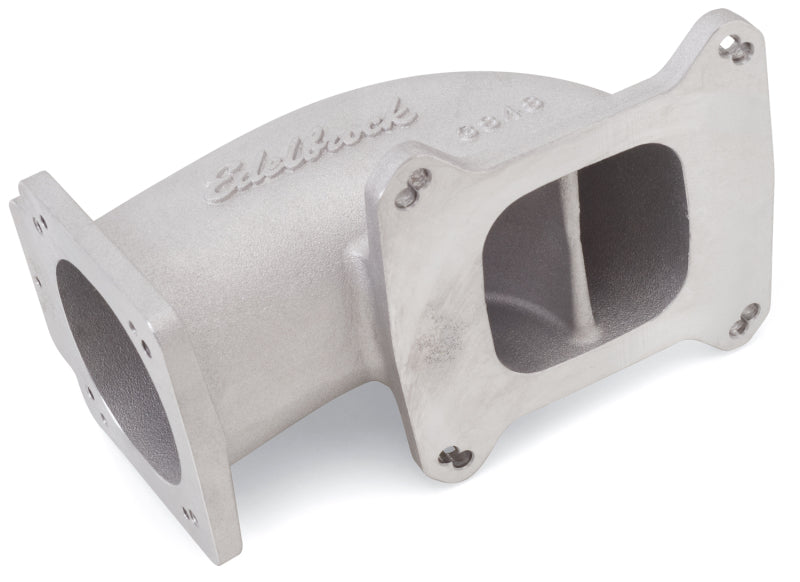 Edelbrock 3848 Low Profile 90mm Throttle Body Elbow to Square-Bore 4150 Flange
