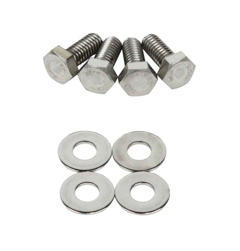 Kentrol 30408 Interior Windshield Brackets Pair for 1976-1995 Jeep CJ Wrangler YJ - Polished Silver