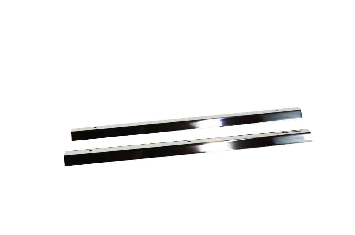 Kentrol 30416 Entry Guards Pair for 1976-1995 Jeep CJ Wrangler YJ - Polished Silver