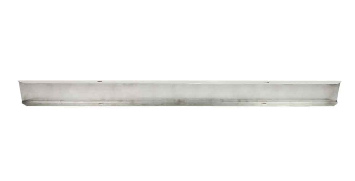 Kentrol 30430WH 54in Front Bumper No License Plate Holes for 1955-1986 Jeep CJ5 CJ7 CJ8 - Polished Silver