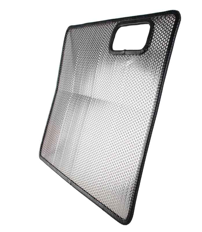 Kentrol 30440 Bug Shield for 1987-1995 Jeep Wrangler YJ - Polished Silver