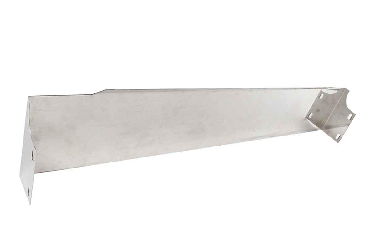 Kentrol 30456 Frame Cover for 1987-1995 Jeep Wrangler YJ - Polished Silver