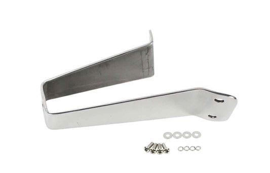 Kentrol 30460 Tailgate Tire Stop for 1976-1995 Jeep CJ Wrangler YJ - Polished Silver