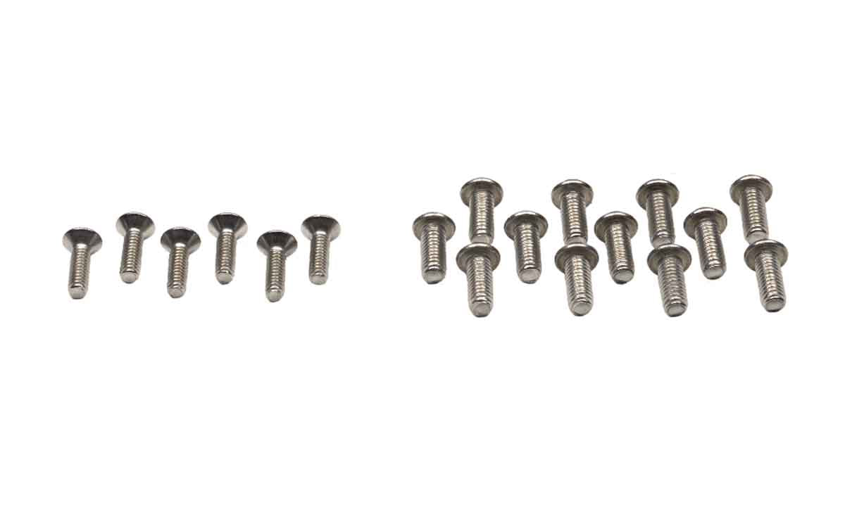 Kentrol 30469 Hardtop Door Hinge Set 4 Piece for 1987-1995 Jeep Wrangler YJ - Polished Silver