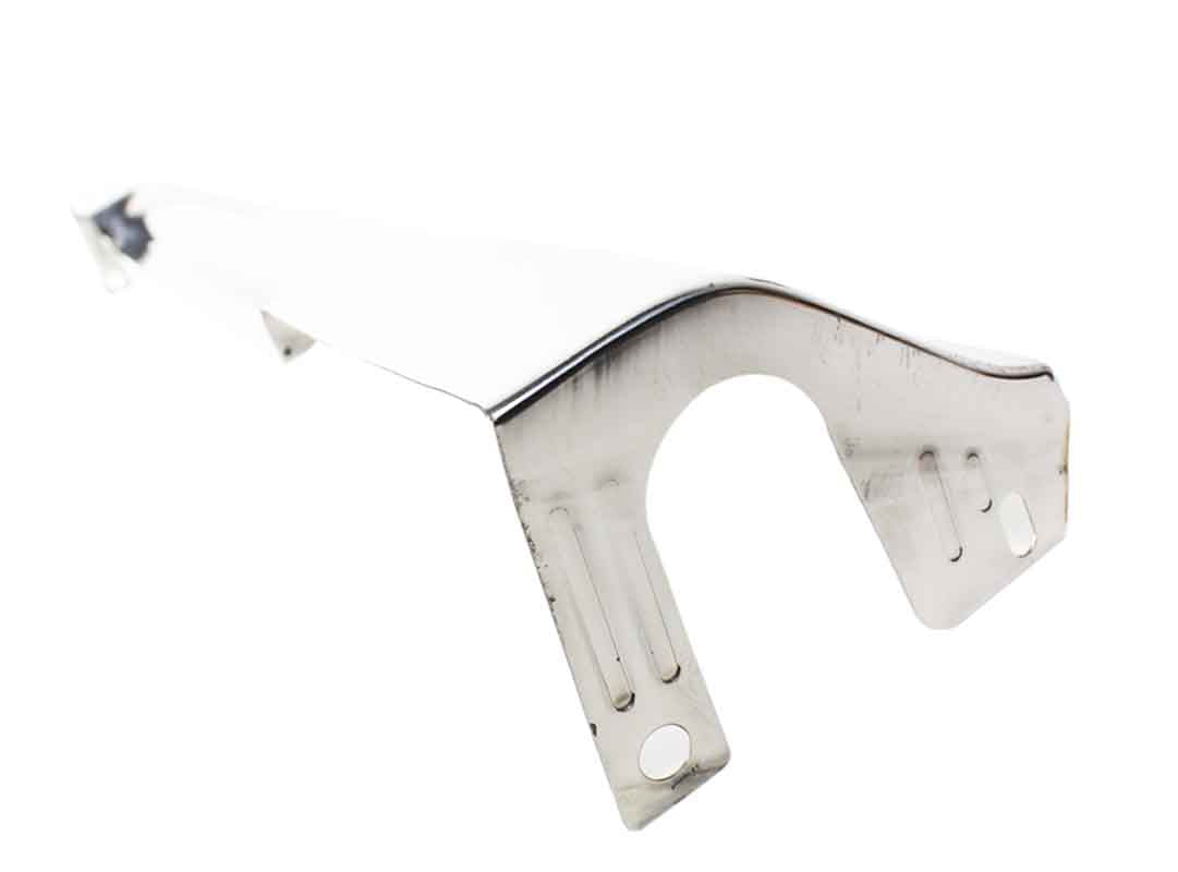 Kentrol 30479 Frame Cover for 1997-2003 Jeep Wrangler TJ - Polished Silver
