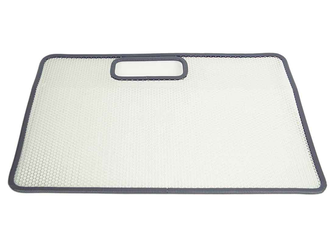 Kentrol 30490 Bug Shield for 1997-2006 Jeep Wrangler TJ LJ - Polished Silver