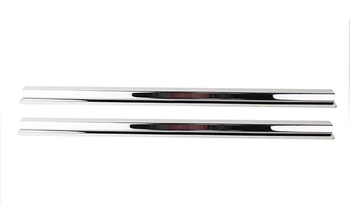 Kentrol 30494 Entry Guards Pair for 1997-2006 Jeep Wrangler TJ LJ - Polished Silver
