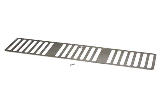 Kentrol 30495 Hood Vent for 1997-2006 Jeep Wrangler TJ LJ - Polished Silver