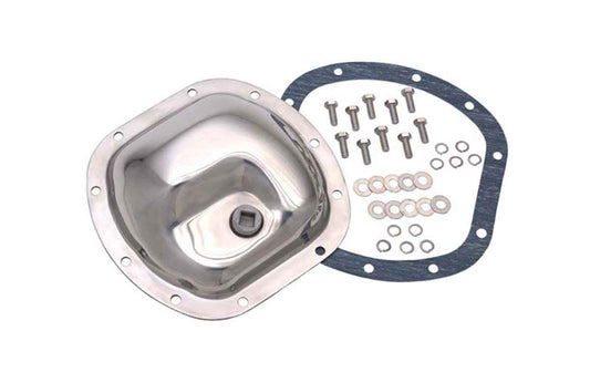 Kentrol 304CM30 Differential Cover Dana 30 for 1984-2006 Jeep Wrangler YJ TJ Cherokee XJ Grand Cherokee ZJ WJ - Polished Silver