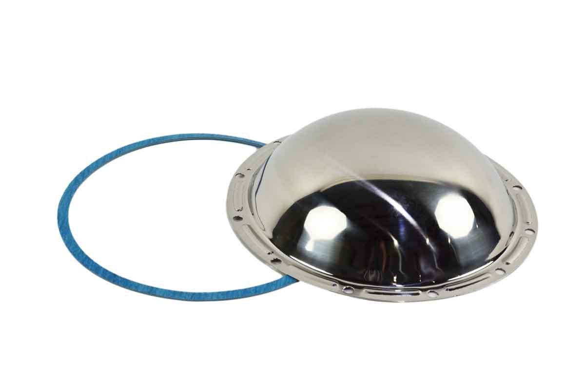 Kentrol 304M20 Rear Differential Cover Model 20 for 1976-1986 Jeep CJ5 CJ7 CJ8 - Polished Silver