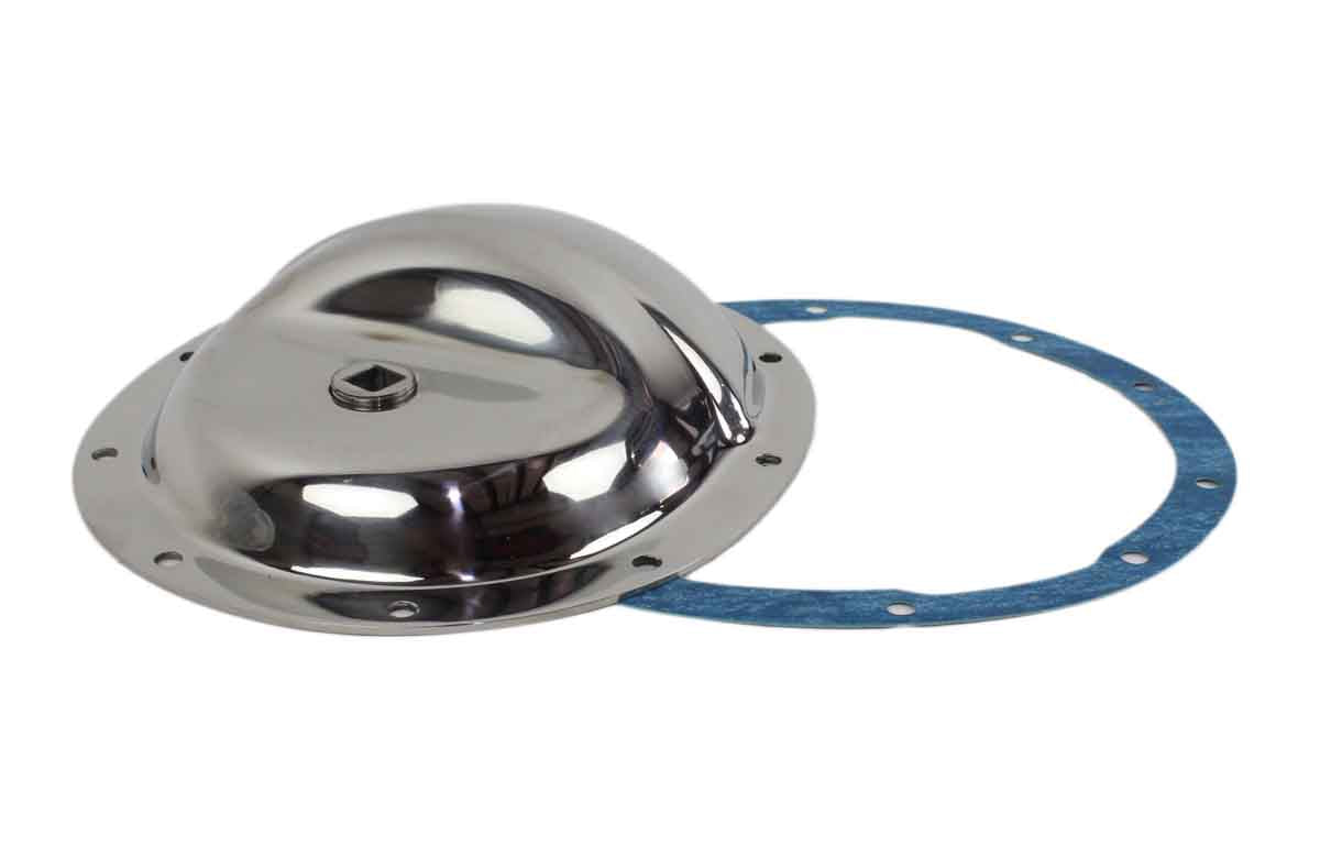 Kentrol 304M35 Rear Differential Cover Model 35 for 1987-2006 Jeep Wrangler YJ TJ - Polished Silver