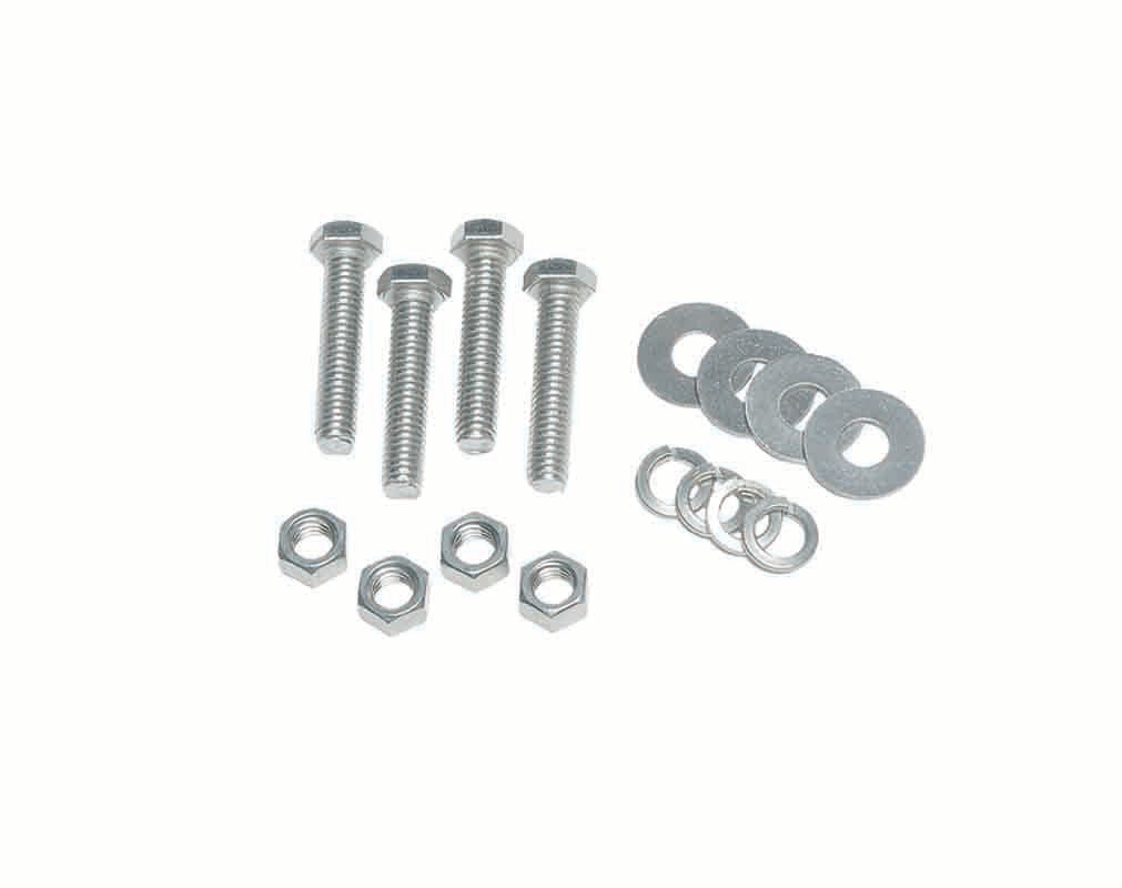Kentrol 30508 Rear Bumper Brackets Pair for 1955-1986 Jeep CJ5 CJ7 CJ8 - Polished Silver