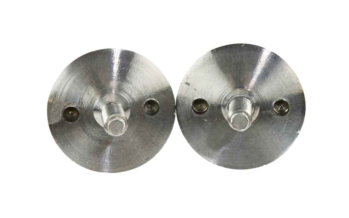 Kentrol 30510 Windshield Knobs Pair for 1976-1995 Jeep CJ Wrangler YJ - Polished Silver