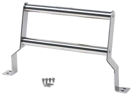 Kentrol 30515 Grille Guard for 1987-2006 Jeep Wrangler YJ TJ LJ - Polished Silver