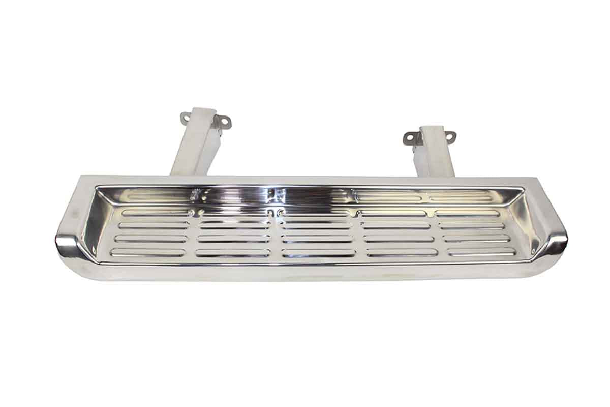 Kentrol 30518 Side Steps Pair for 2002-2006 Jeep Wrangler TJ - Polished Silver