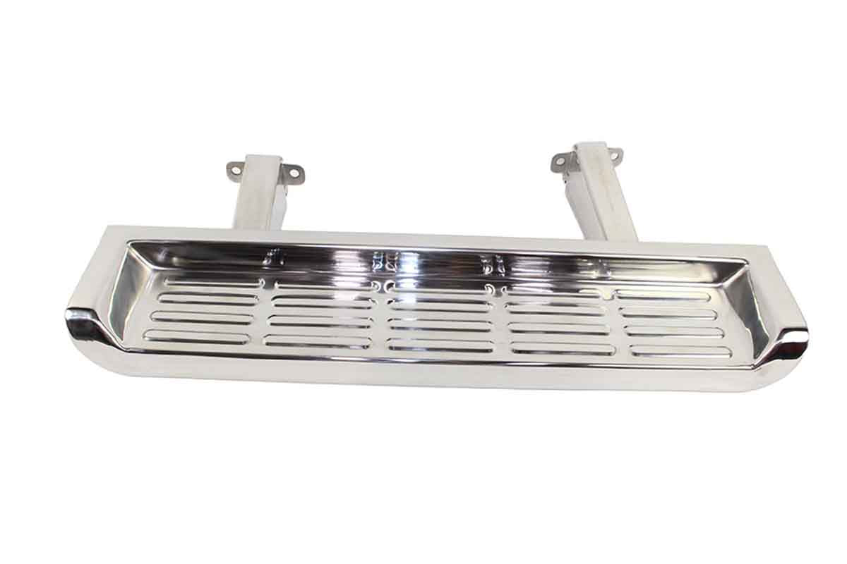 Kentrol 30518 Side Steps Pair for 2002-2006 Jeep Wrangler TJ - Polished Silver