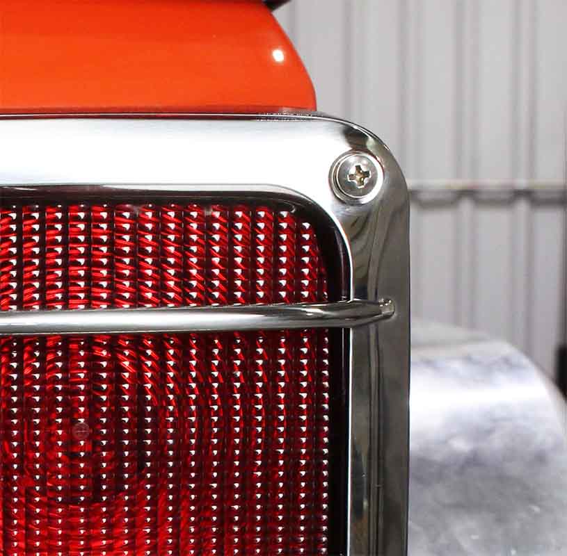 Kentrol 30582 Taillight Guards Pair for 2007-2018 Jeep Wrangler JK - Polished Silver